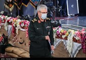سرلشکر محمد باقری رئیس ستاد کل نیروهای مسلح در آیین تجلیل و تکریم سراسری یک میلیون پیشکسوت دفاع مقدس و مقاومت