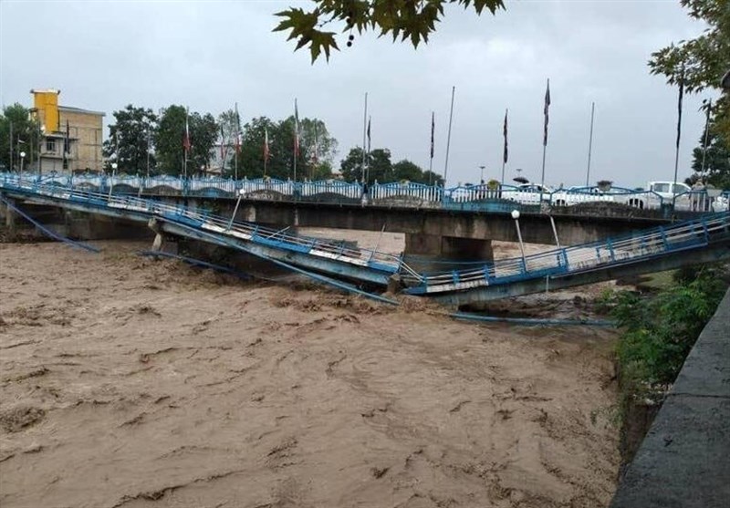 گیلان| سیلاب 50 میلیارد تومان خسارت به راه‌ها و ابنیه فنی تالش وارد کرد