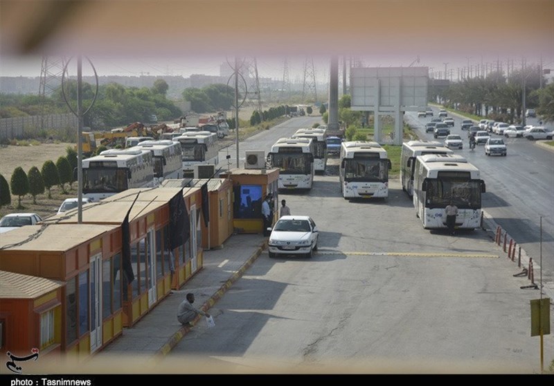 فعالیت ناوگان اتوبوسرانی بوشهر با 50درصد ظرفیت آغاز شد+تصاویر