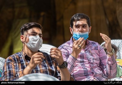 مراسم زنگ ایثار و مقاومت در منطقه 17 تهران