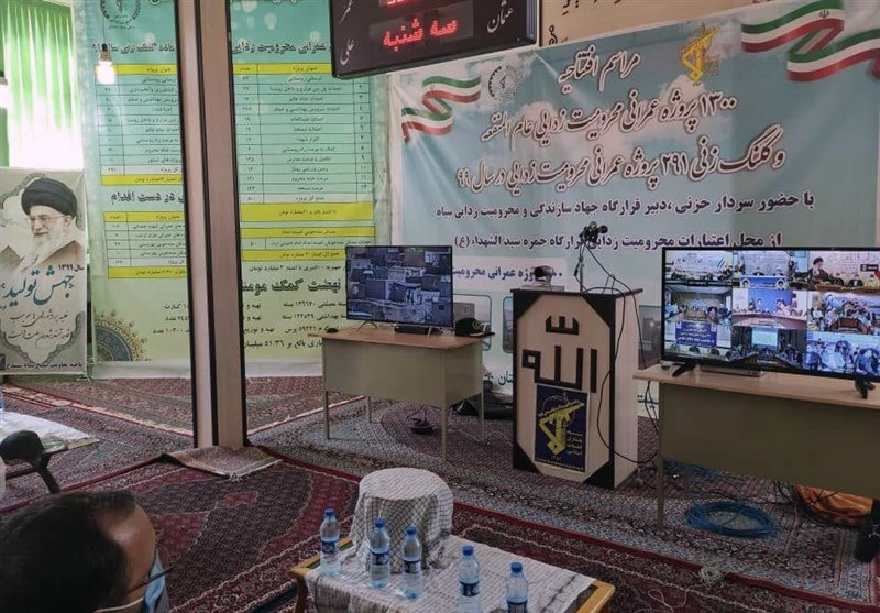 افتتاح 1300 پروژه عمرانی و کلنگ‌زنی 291 پروژه محرومیت‌زدایی سپاه در کردستان+تصاویر