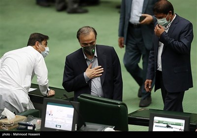 حضور علیرضا رزم حسینی وزیر پیشنهادی صمت در جلسه علنی مجلس شورای اسلامی 