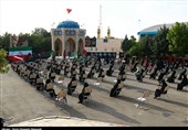 یادواره شهید "رضا گنجی" در زنجان به روایت تصویر