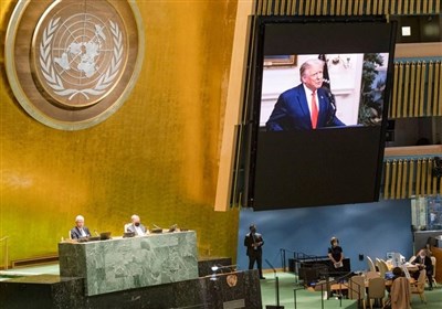  رادیو بین‌المللی چین: ترامپ کمپین انتخاباتی خود را به مجمع عمومی سازمان ملل کشاند 