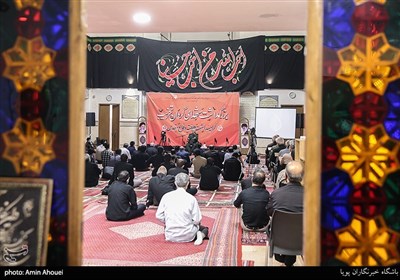 سخنرانی سردار علی فضلی در بزرگداشت شهدای گردان تخریب - مسجد جامع قلهک