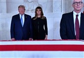 آمریکایی‌ها ترامپ و همسرش را «هو» کردند