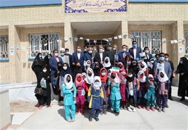 مدرسه شهدای بانک رفاه کارگران در استان سیستان و بلوچستان افتتاح شد