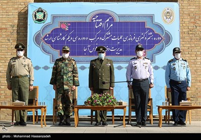 امیرمحمد‌ حسن دادرس جانشین فرمانده کل ارتش در افتتاحیه سال تحصیلی دانشگاه فرماندهی ارتش - دافوس