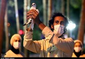 اصفهان| روایت تصویری از نمایش مفهومی "رقص پروانهها" به مناسبت هفته دفاع مقدس