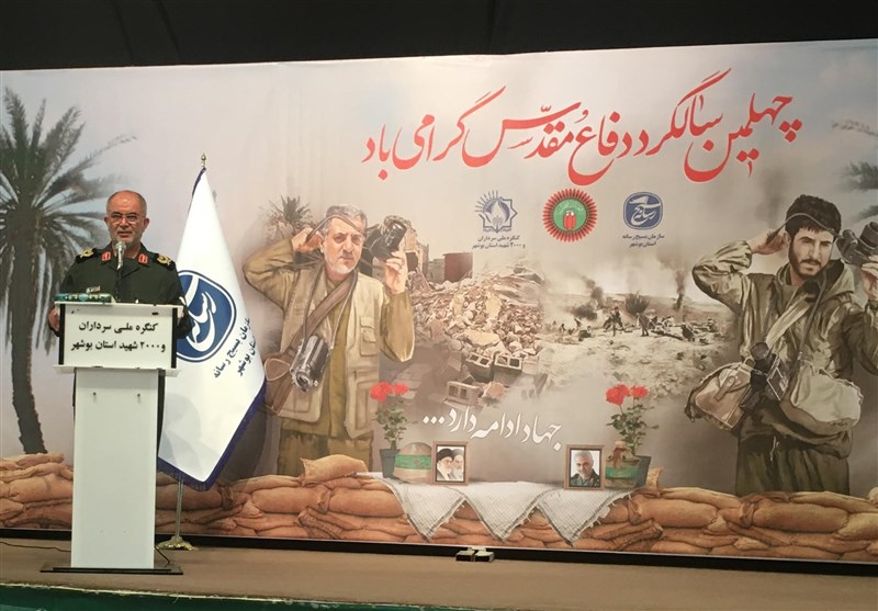 فرمانده سپاه استان بوشهر: خبرنگاران انقلابی در خط مقدم جنگ رسانه‌ای با دشمن قرار دارند