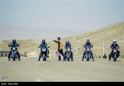 دومین دور مسابقات موتورسواری سرعت - تبریز