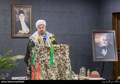سخنرانی آیت الله محسن کازرونی نماینده ولی فقیه در کمیته امداد امام خمینی (ره)