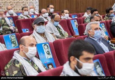 مراسم یادمان هفته دفاع مقدس در کمیته امداد امام خمینی (ره)