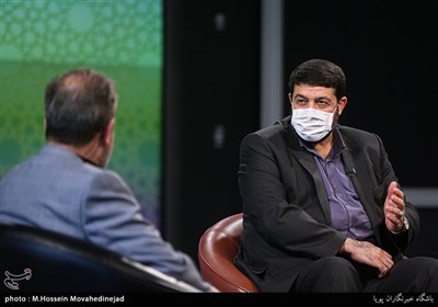 دکتر پیرحسین کولیوند رییس اورژانس کشور در افتتاح تلوزیون اینترنتی اربعین