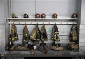 روز آتش‌نشانان در ایستگاه 55 آتش‌نشانی تهران