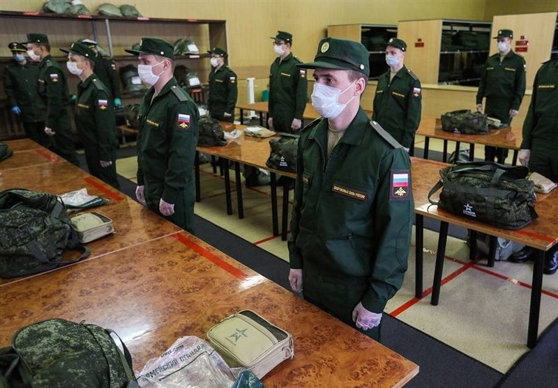 وضعیت شیوع کرونا در میان نیروهای نظامی روسیه