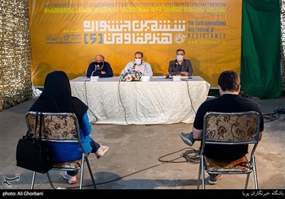 نشست خبری ششمین جشنواره جهانی هنر مقاومت