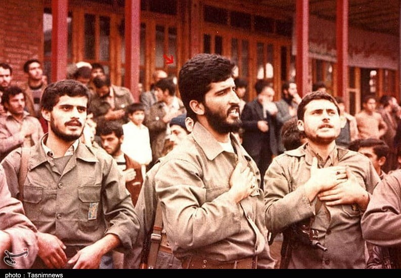 رزمندگان،جبهه،مداحي،عزاداري،حضور،خميني،مراسم،جماران،حسينيه،م ...