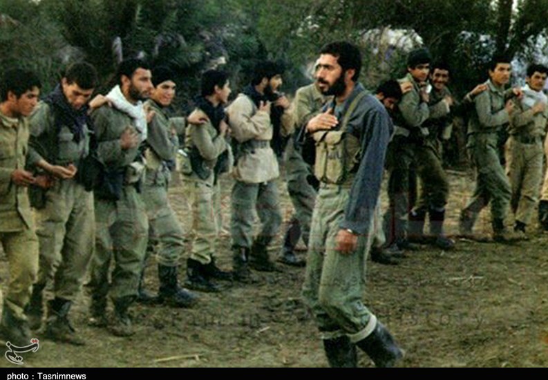 رزمندگان،جبهه،مداحي،عزاداري،حضور،خميني،مراسم،جماران،حسينيه،م ...