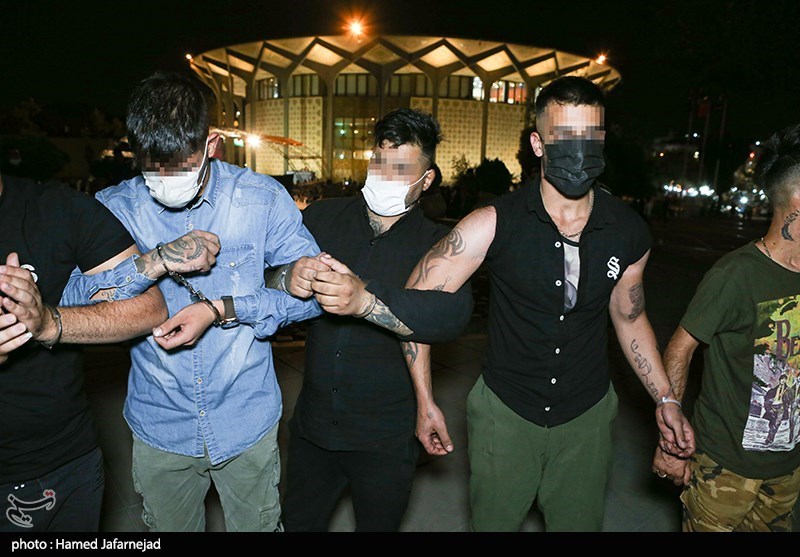 بازداشت 175 شرور تهران در عملیات ضربتی پلیس امنیت