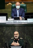 سخنرانی سرلشکر پاسدار حسین سلامی فرمانده کل سپاه در جلسه علنی مجلس شورای اسلامی
