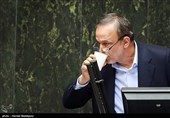 علیرضا رزم حسینی وزیر پیشنهادی صنعت، معدن و تجارت در جلسه علنی مجلس شورای اسلامی