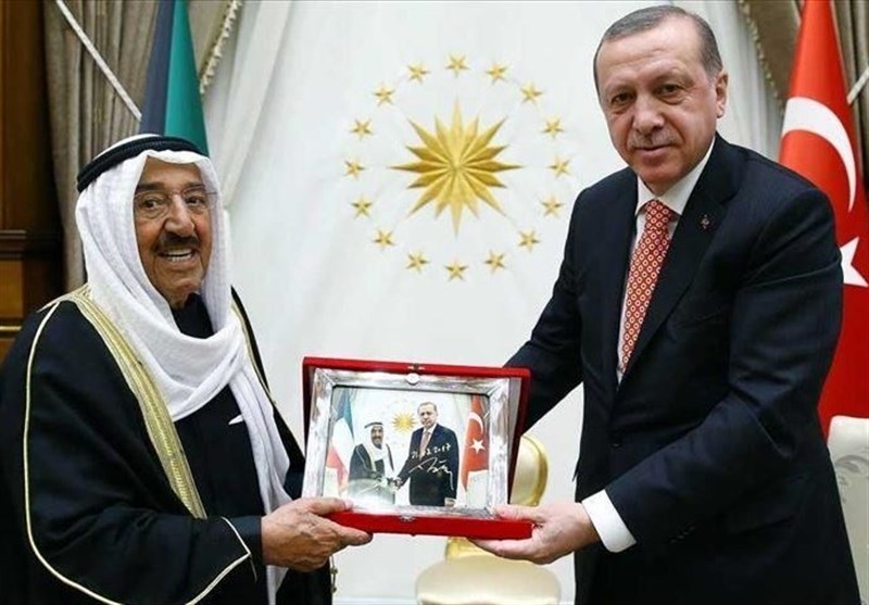رئیس جمهور و وزیر خارجه ترکیه درگذشت امیر کویت را تسلیت گفتند