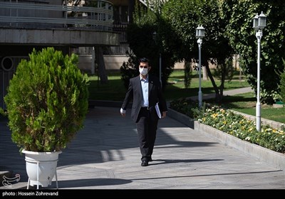 محمدجواد آذری جهرمی وزیر ارتباطات و فناوری اطلاعات در حاشیه جلسه هیئت دولت 
