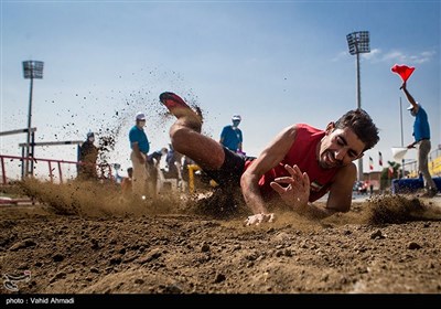 مرحله اول رکوردگیری دوومیدانی‌ جانبازان و معلولین