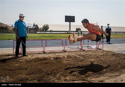 مرحله اول رکوردگیری دوومیدانی‌ جانبازان و معلولین