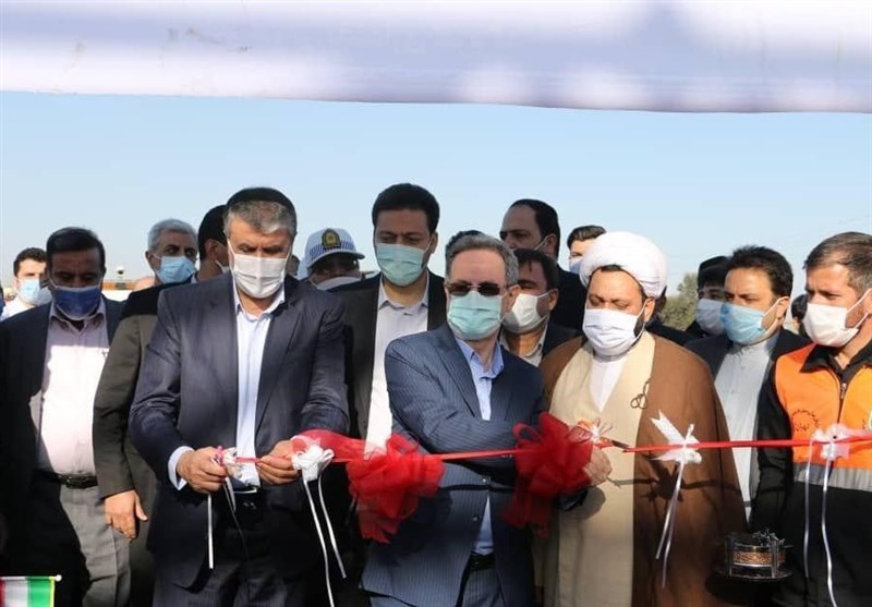 بهره‌برداری از پروژه بهسازی کمربندی دوم تهران با حضور وزیر راه ‌