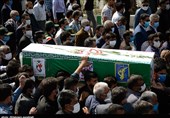 تشییع پیکر شهدای حادثه تروریستی نیکشهر در زاهدان به روایت تصویر