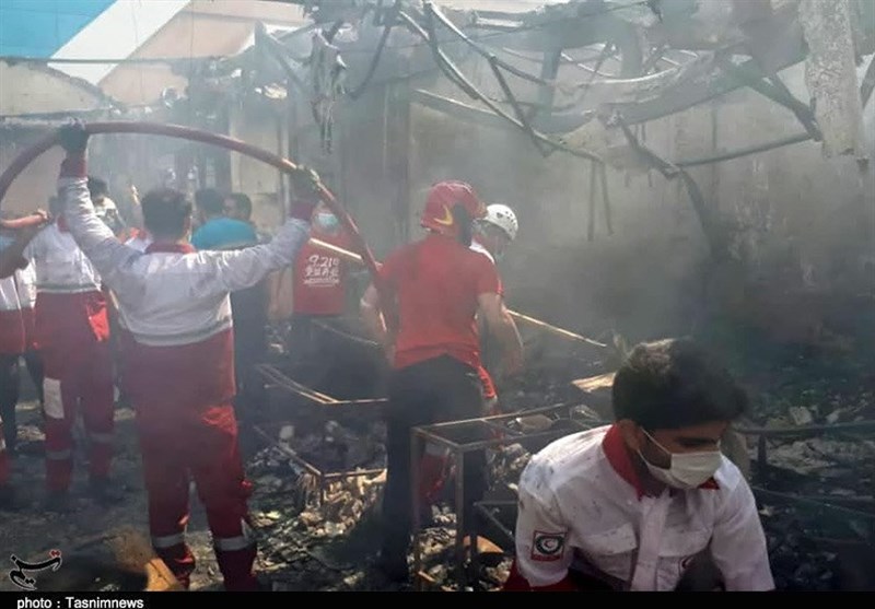 رئیس مجمع نمایندگان استان بوشهر خواستار جبران خسارت‌ آتش‌سوزی در بازارچه دیلم شد