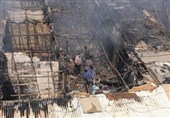 بوشهر|حادثه دیدگان آتش سوزی بازارچه ساحلی دیلم نیاز به حمایت دارند +‌ فیلم
