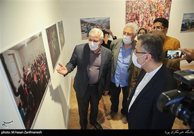 افتتاح نمایشگاه عکس اورامانات دامان آسمان با حضور دبیرکل کمیسیون ملی یونسکو- ایران