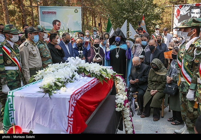 مراسم تشییع و تدفین شهید هراچ هاکوپیان - اصفهان