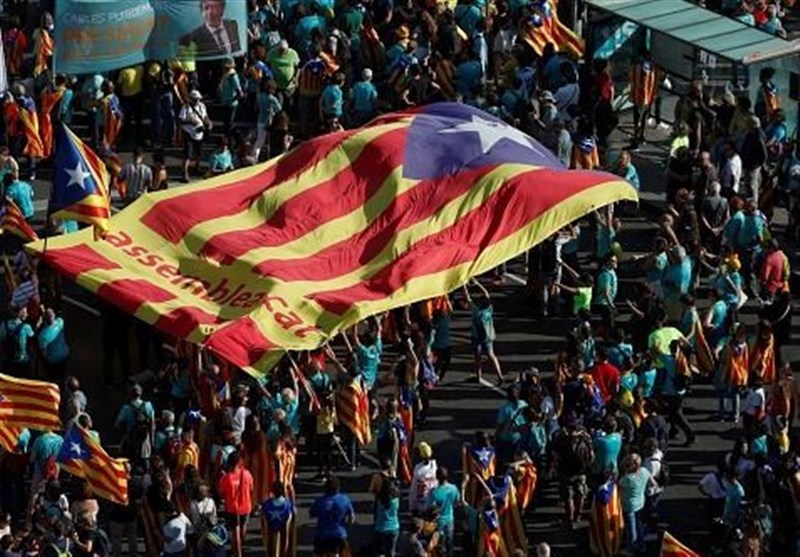 Protests in Barcelona on Catalan Referendum Anniversary (+Video)