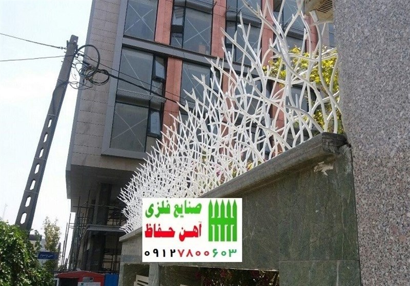 تولیدی انواع نرده های روی دیوار و حفاظ درب آکاردئونی در تهران و کرج
