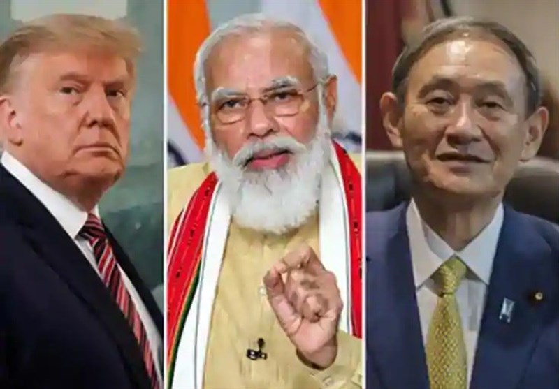 هند از شروع دور جدید گفتگو با آمریکا، استرالیا و ژاپن علیه چین خبر داد