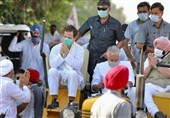 راهول گاندی: به محض پیروزی در انتخابات قانون اصلاحات کشاورزی را لغو می‌کنیم