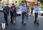 سیستم اسکوتر اشتراکی یوراید در برنامه گردشگری پاک در هفته تهران