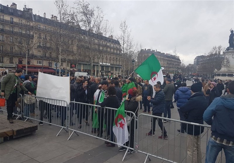 تظاهرات الجزایری‌های مقیم فرانسه علیه دولت الجزیره