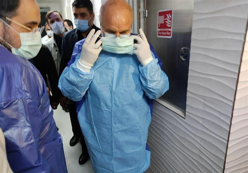 تقدیر 1500 پرستار از حضور قالیباف در بیمارستان امام خمینی