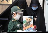 دیدار خانواده شهید خیزاب با رئیس بیمارستان شهید صدوقی اصفهان به روایت تصویر