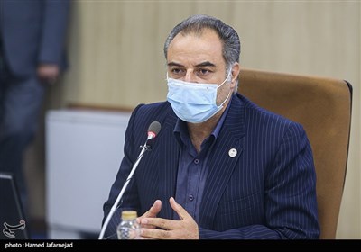 محمد گل‌فشان نماینده یونیسف در ایران و رئیس سازمان جوانان هلال احمر 
