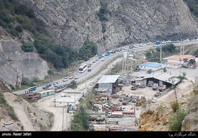 پروژه جاده و سد هراز در استان مازندران