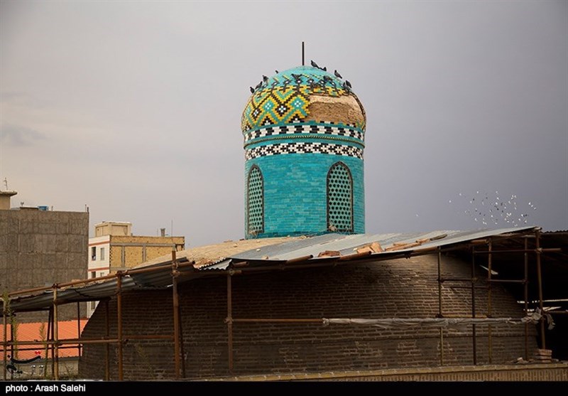 مسجد و مدرسه تاریخی سردار قزوین به روایت تصاویر