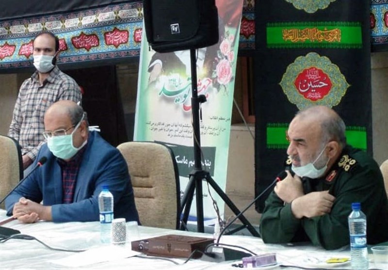 سردار سلامی: تمام ظرفیت‌های قرارگاه ثارالله در اختیار عملیات مقابله با کرونای تهران قرار می‌گیرد