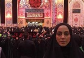 وقتی &quot;خیمه‌گاه&quot; امام حسین خانم بازیگر را منقلب می‌کند/ مسیحیان را در پیاده‌روی اربعین دیدم به مسلمانی‌ام بالیدم + فیلم