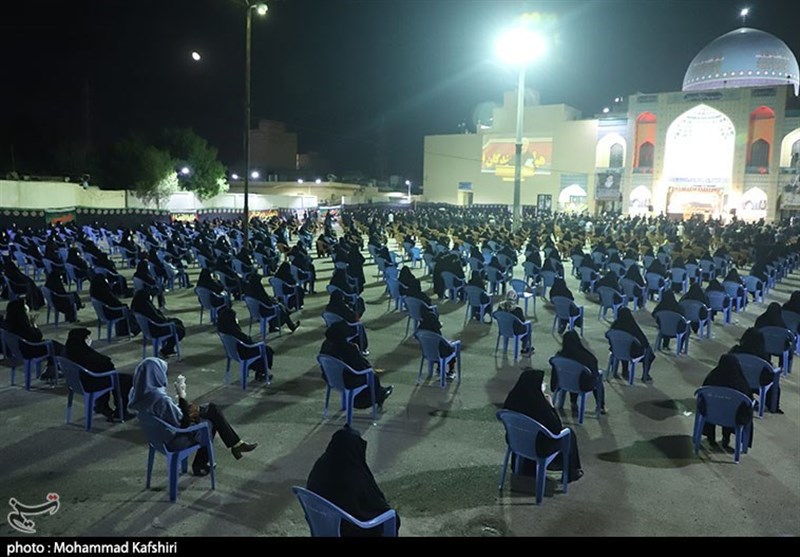 خوزستان| عزاداری شب اربعین حسینی با مداحی &quot;آهنگران&quot; در دزفول به روایت تصویر